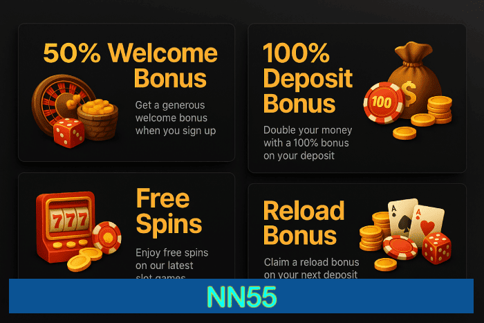 Ganhador feliz Cassino NN55 apostas vitoriosas