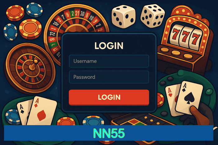 Login Cassino NN55 apostas seguras online