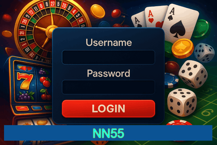 Acessar conta no Cassino NN55 Brasil