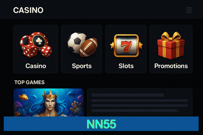 Plataforma Cassino NN55 segura e confiável