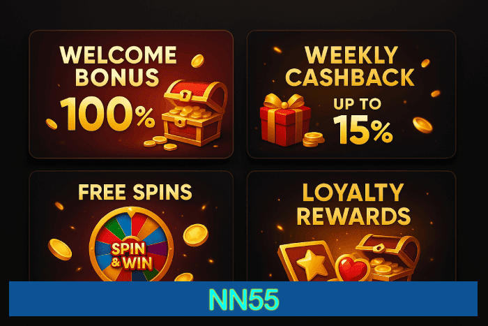Promoções imperdíveis do Cassino NN55